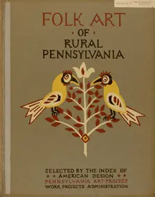 Study for Portfolio: "Folk Art of Rural Pennsylvania", 1935/1942. Creator: Unknown