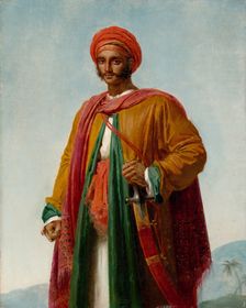Study for "Portrait of an Indian", ca. 1807. Creator: Girodet de Roucy-Trioson