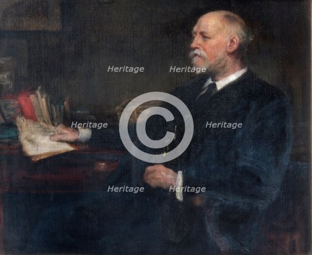 Study for Portrait of Sir Frederick Eaton, 1913. Creator: Edward John Poynter.