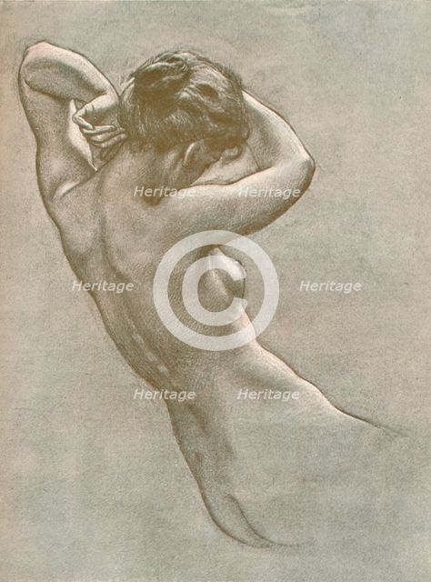 Study for Prospero Summoning Nymphs and Deities, c1902, (1903). Artist: Herbert James Draper