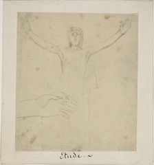 Study for Resurrection, c. 1855. Creator: Jules Elie Delaunay