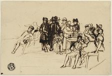 Study for Right Group, c.1820. Creator: David Wilkie