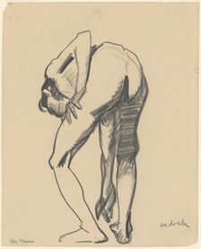 Study for "Riverfront No. 1", c. 1915. Creator: George Wesley Bellows