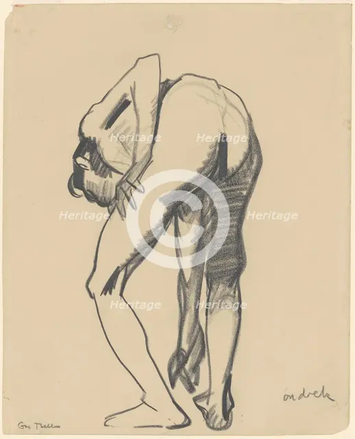 Study for "Riverfront No. 1", c. 1915. Creator: George Wesley Bellows.