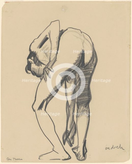 Study for "Riverfront No. 1", c. 1915. Creator: George Wesley Bellows.