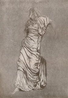 Study for Rizpah c1870, (1897). Artist: Frederic Leighton