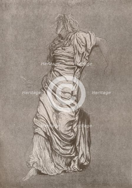 'Study for Rizpah', c1870, (1897). Artist: Frederic Leighton.