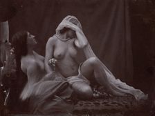 [Study for "Two Ways of Life"], ca. 1857, printed 1987. Creator: Oscar Gustav Rejlander