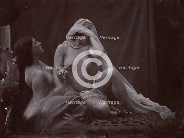 [Study for "Two Ways of Life"], ca. 1857, printed 1987. Creator: Oscar Gustav Rejlander.