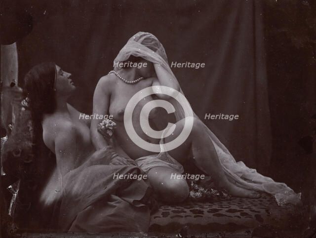 [Study for "Two Ways of Life"], ca. 1857, printed 1987. Creator: Oscar Gustav Rejlander.