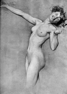 Study for The Vintage Morn by Herbert James Draper, 1899