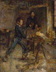 Study for the Young Sabot Maker, ca. 1895. Creator: Henry Ossawa Tanner