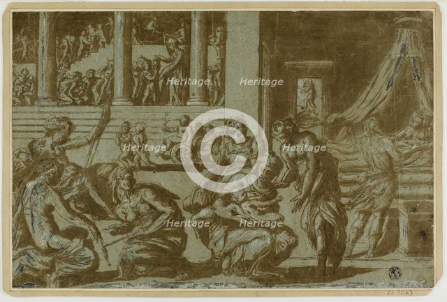 Study for the Allegory of Birth, n.d. Creator: Unknown.