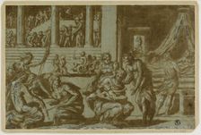 Study for the Allegory of Birth, n.d. Creator: Unknown