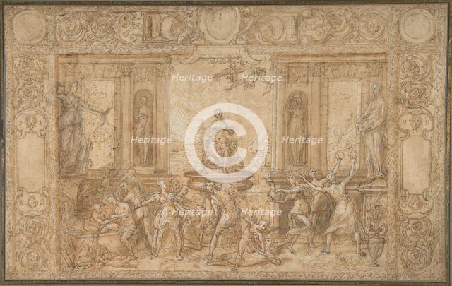 Study for The Allegory of Spring, 1579. Creator: Federico Zuccaro.