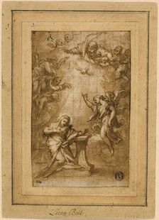 Study for the Annunciation, n.d. Creator: Lazzaro Baldi