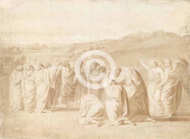 Study for "The Ascension", 1774. Creator: John Singleton Copley.