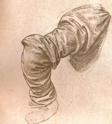 Study for the arm of St Peter in `The Last Supper`, c1494-c1499 (1883). Artist: Leonardo da Vinci