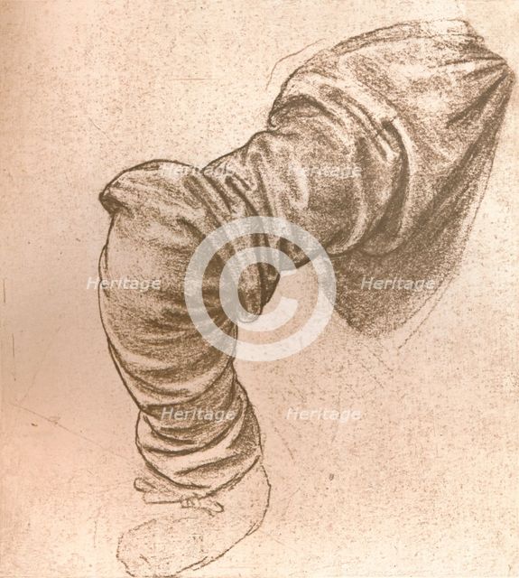 Study for the arm of St Peter in `The Last Supper`, c1494-c1499 (1883).  Artist: Leonardo da Vinci.