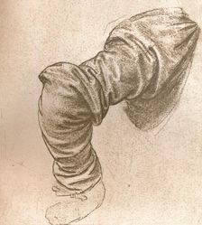 Study for the arm of St Peter in `The Last Supper`, c1494-c1499 (1883). Artist: Leonardo da Vinci