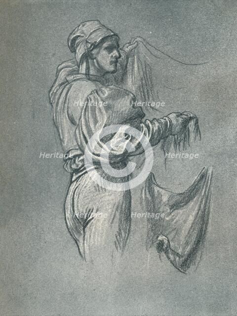 'Study for The Arts of Industry as Applied to War', c1870, (1897). Artist: Frederic Leighton.