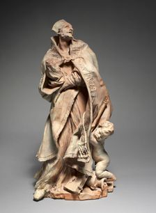 Study for The Blessed Alessandro Sauli, 1663-1668. Creator: Pierre Puget (French, 1620-1694)