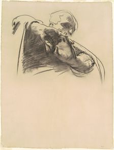 Study for "The Crucifixion and Death of Our Lord", 1909-1916. Creator: John Singer Sargent