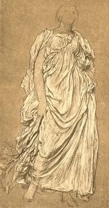 Study for the Daphnephoria A Fac-Simile of Original Drawings by Sir Frederick..., c1880-83. Creator: Frederic Leighton
