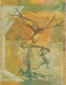 Study for The Death of Acteon c1970s. Creator: Leonard Rosoman