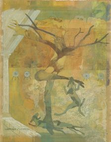 Study for The Death of Acteon c1970s. Creator: Leonard Rosoman