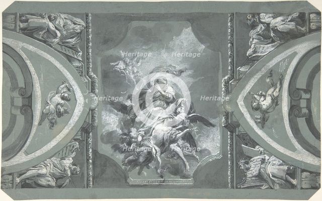 Study for the Decoration of a Vault, 1754-1815. Creator: Carlo Alberto Baratta.
