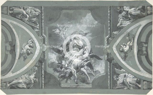 Study for the Decoration of a Vault, 1754-1815. Creator: Carlo Alberto Baratta.
