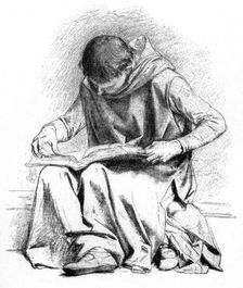Study for The Education of St Louis (Pantheon), c1880-1882.Artist: Alexandre Cabanel
