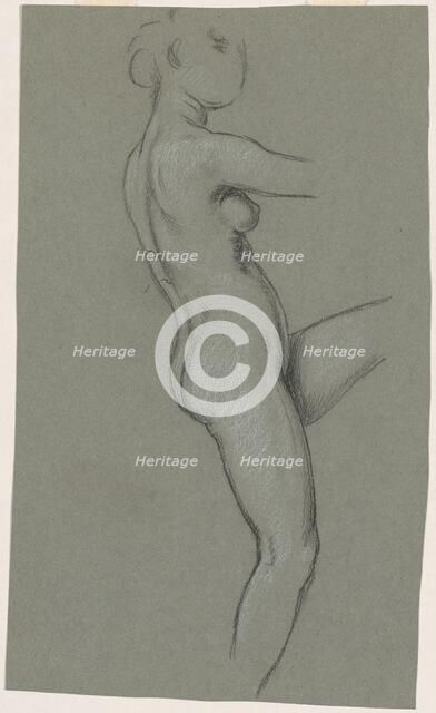Study for "The Fates Gathering in the Stars", 1884-1887. Creator: Elihu Vedder.