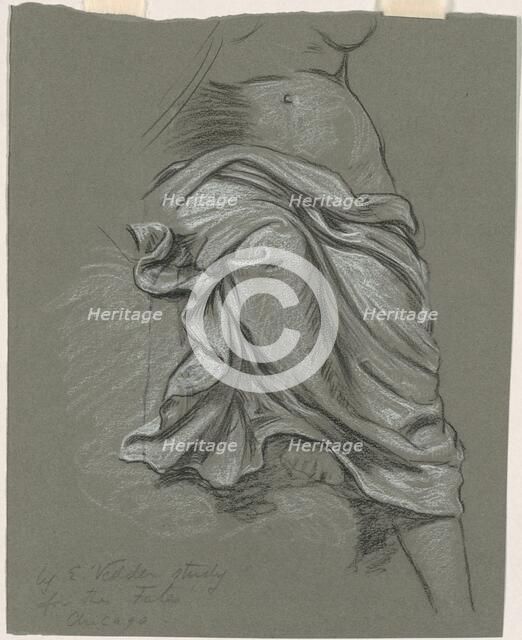 Study for "The Fates Gathering in the Stars", 1884-1887. Creator: Elihu Vedder.