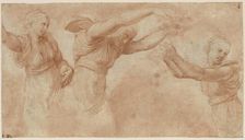 Study for the Gods Celebrating the Wedding of Psyche and Cupid, 1518-1519. Creator: Raphael (Raffaello Sanzio da Urbino) (1483-1520)