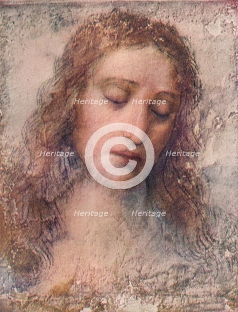 Study for the head of Christ for The Last Supper, c1495, (1911). Artist: Leonardo da Vinci