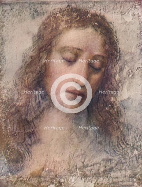 Study for the head of Christ for The Last Supper, c1495, (1911). Artist: Leonardo da Vinci