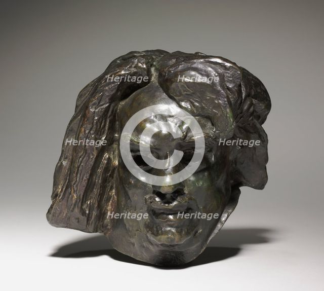 Study for the Head of the Monument to Honoré de Balzac, 1893-1897. Creator: Auguste Rodin (French, 1840-1917).