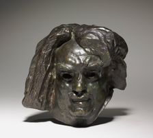 Study for the Head of the Monument to Honoré de Balzac, 1893-1897. Creator: Auguste Rodin (French, 1840-1917)