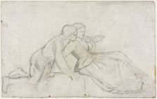 Study for "The Hireling Shepherd", 1851. Creator: William Holman Hunt (British, 1827-1910)