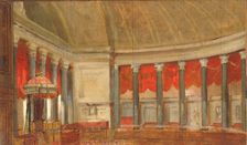 Study for The House of Representatives, ca. 1821. Creator: Samuel Finley Breese Morse
