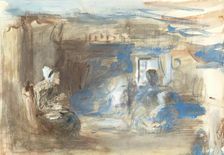 Study for "The Legend", 1864-1878. Creator: George Paul Chalmers