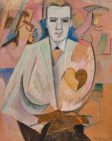 Study for: The Man with a Heart of Gold. Portrait of Werner Reinhart. Creator: Bailly, Alice (1872-1938)