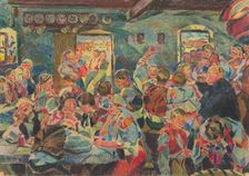 Study for the Painting Wedding II., around 1930. Creator: Gustav Mally