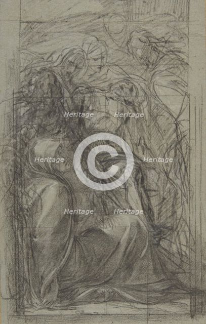 Study for the Pietà, 1604. Creator: Giulio Cesare Procaccini.