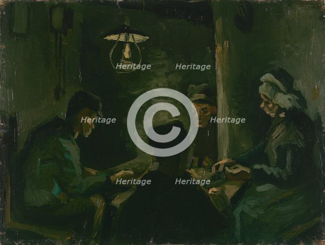 Study for "The Potato Eaters", 1885. Creator: Gogh, Vincent, van (1853-1890).
