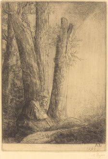 Study for the Prodigal Son (Etude pour L'enfant prodigue). Creator: Alphonse Legros