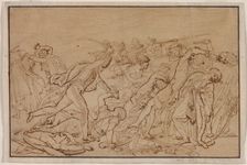 Study for The Revolt of Cairo, 1810. Creator: Anne-Louis Girodet de Roucy-Trioson (French, 1767-1824)