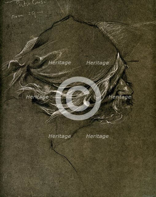 Study for 'The Sea Maiden', by Herbert J Draper, 1899. Artist: Unknown